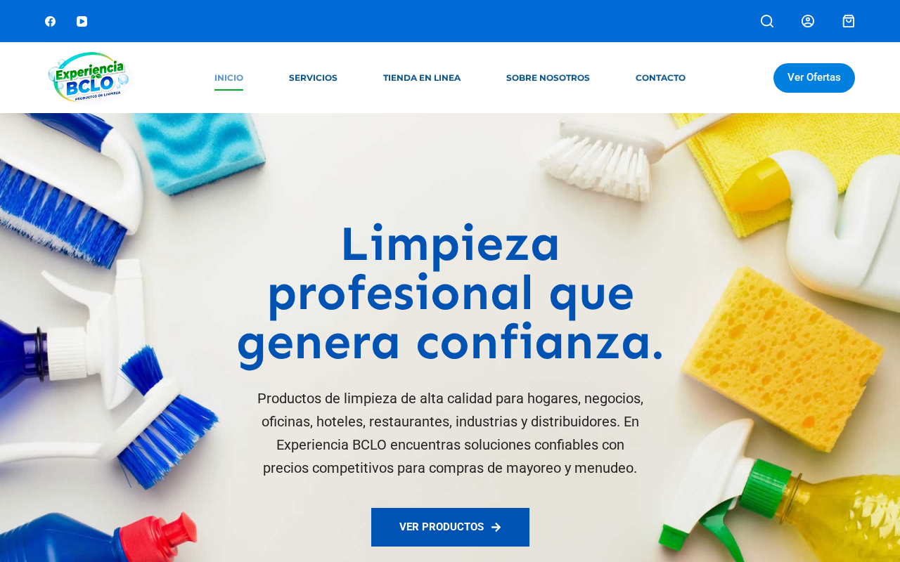 Screenshot of experienciabclomx.com