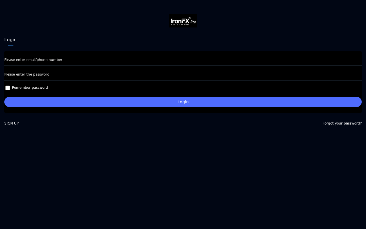 Screenshot of ifxlite.net