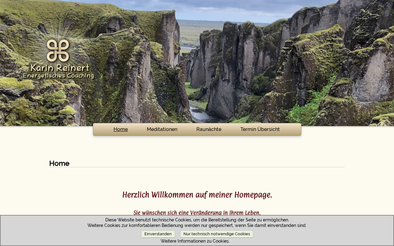 Screenshot of karin-reinert.de