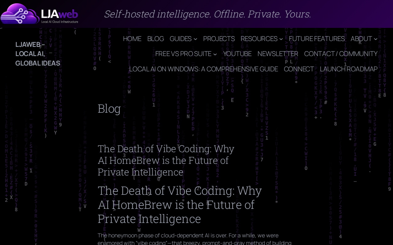 Screenshot of ljaweb.com