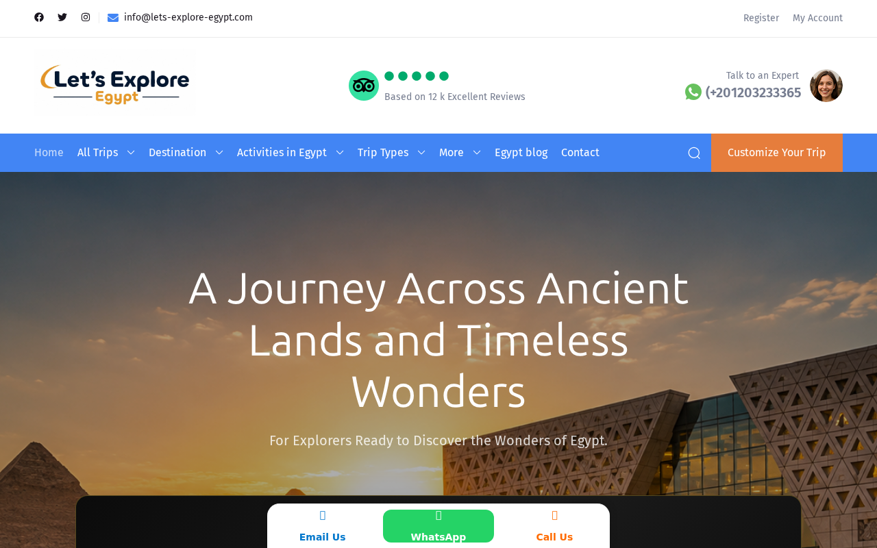 Captured page preview of lets-explore-egypt.com