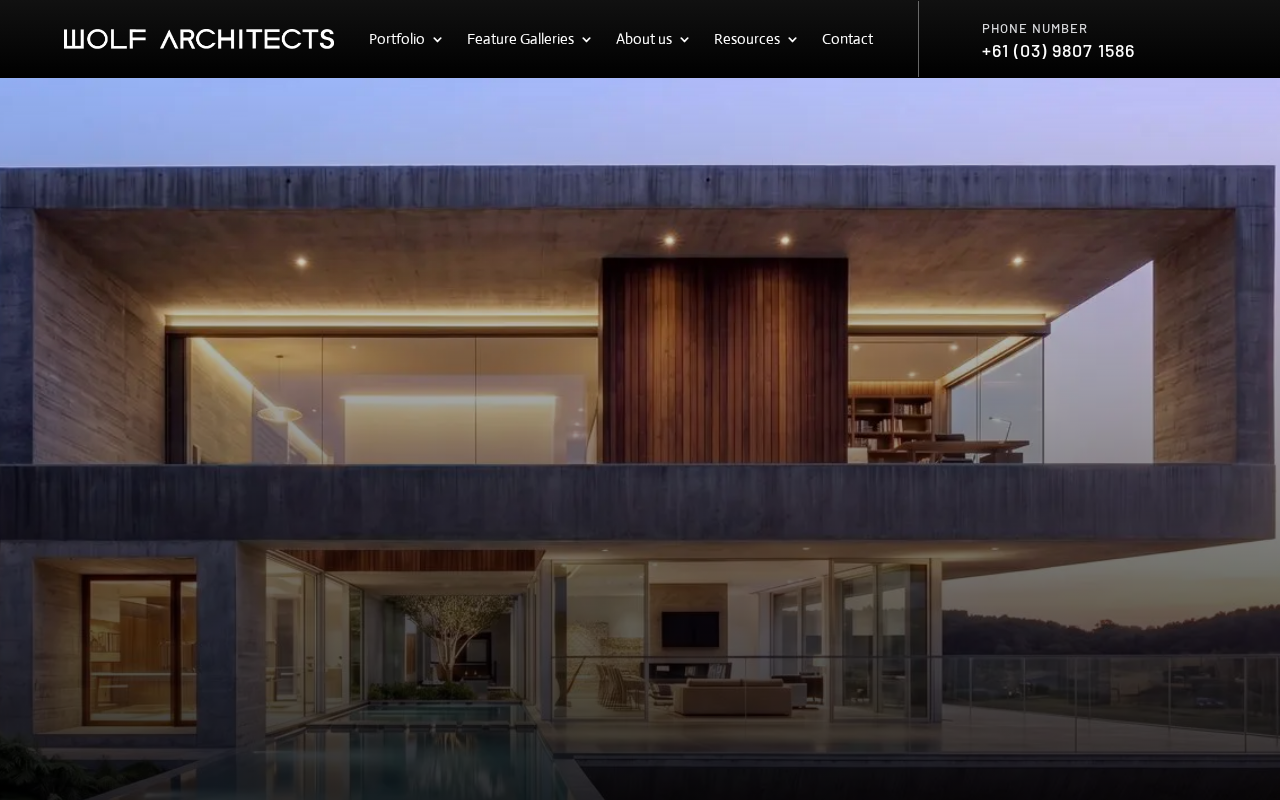 Screenshot of wolfarchitects.com.au