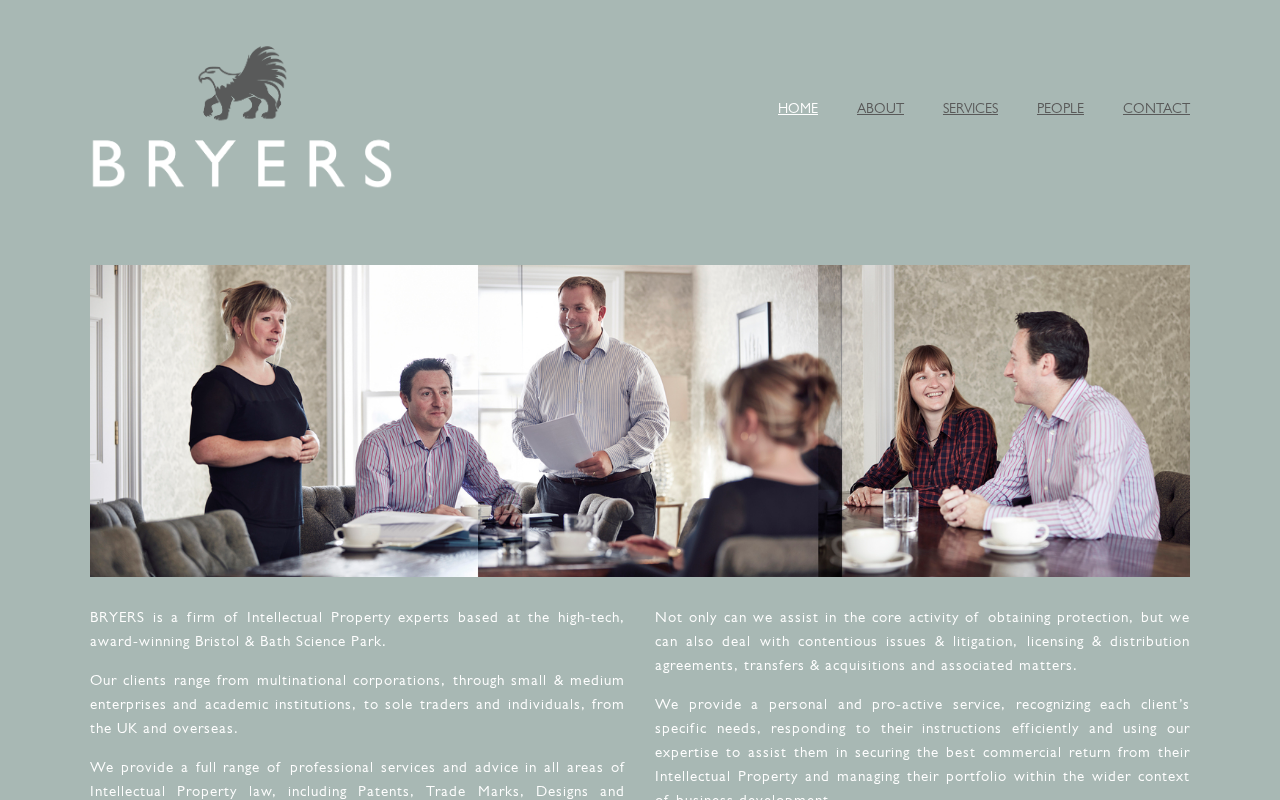 Screenshot of bryerlaw.com