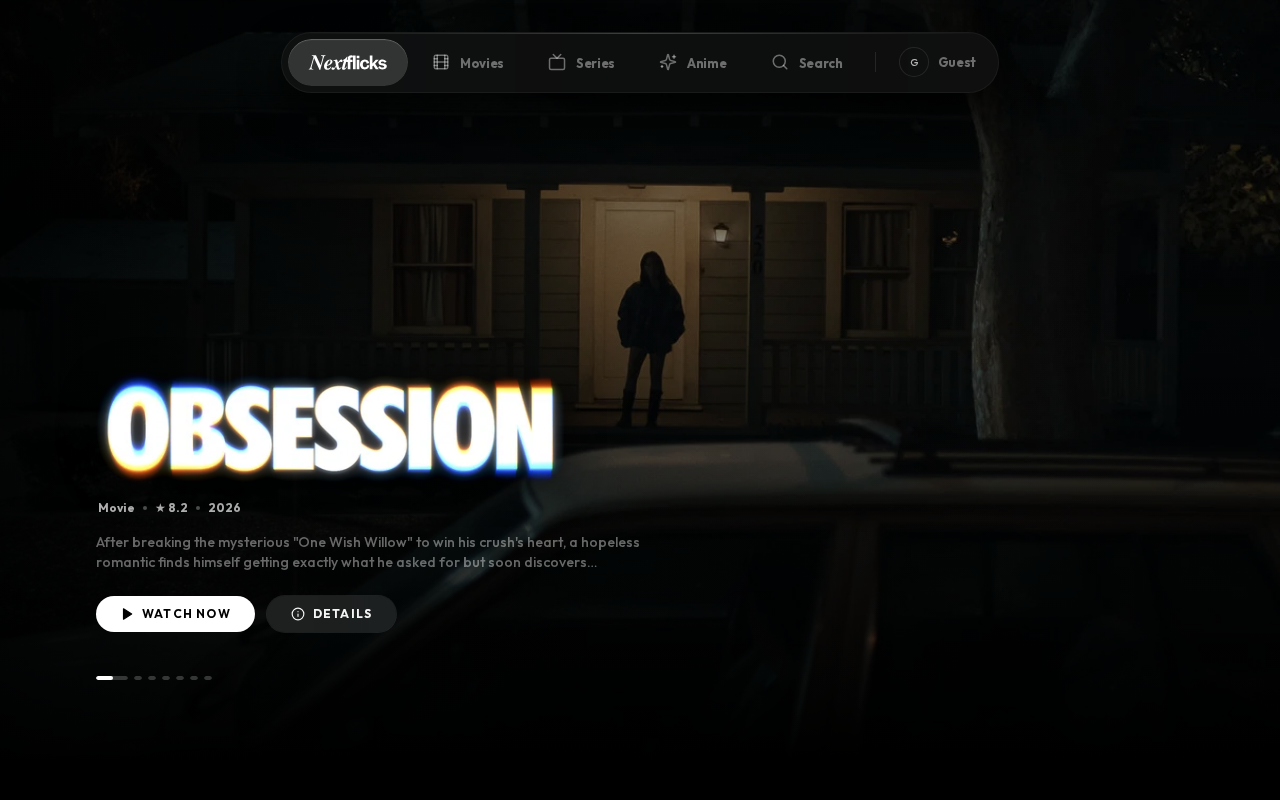 Screenshot of nextflicks.link
