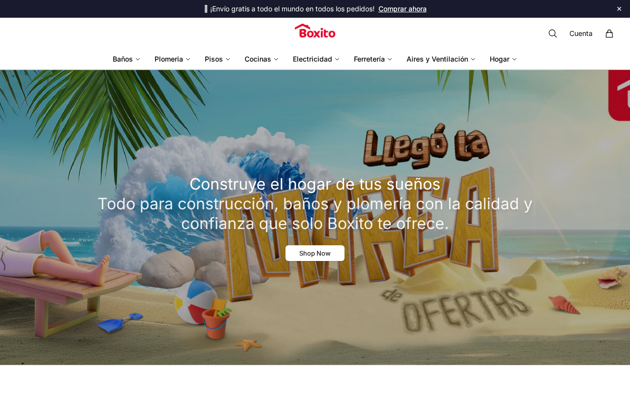 Screenshot of boxitomodern.shop