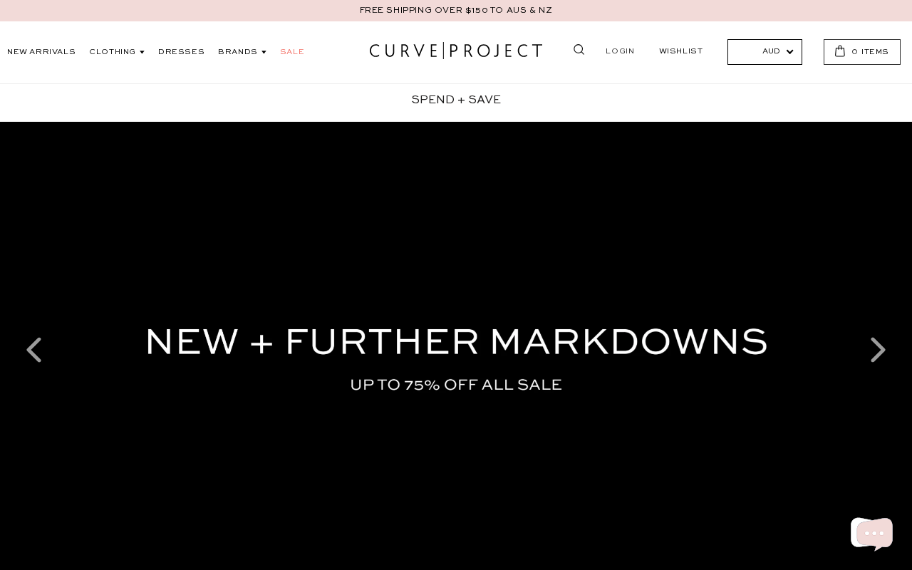 Screenshot of curveproject.com.au