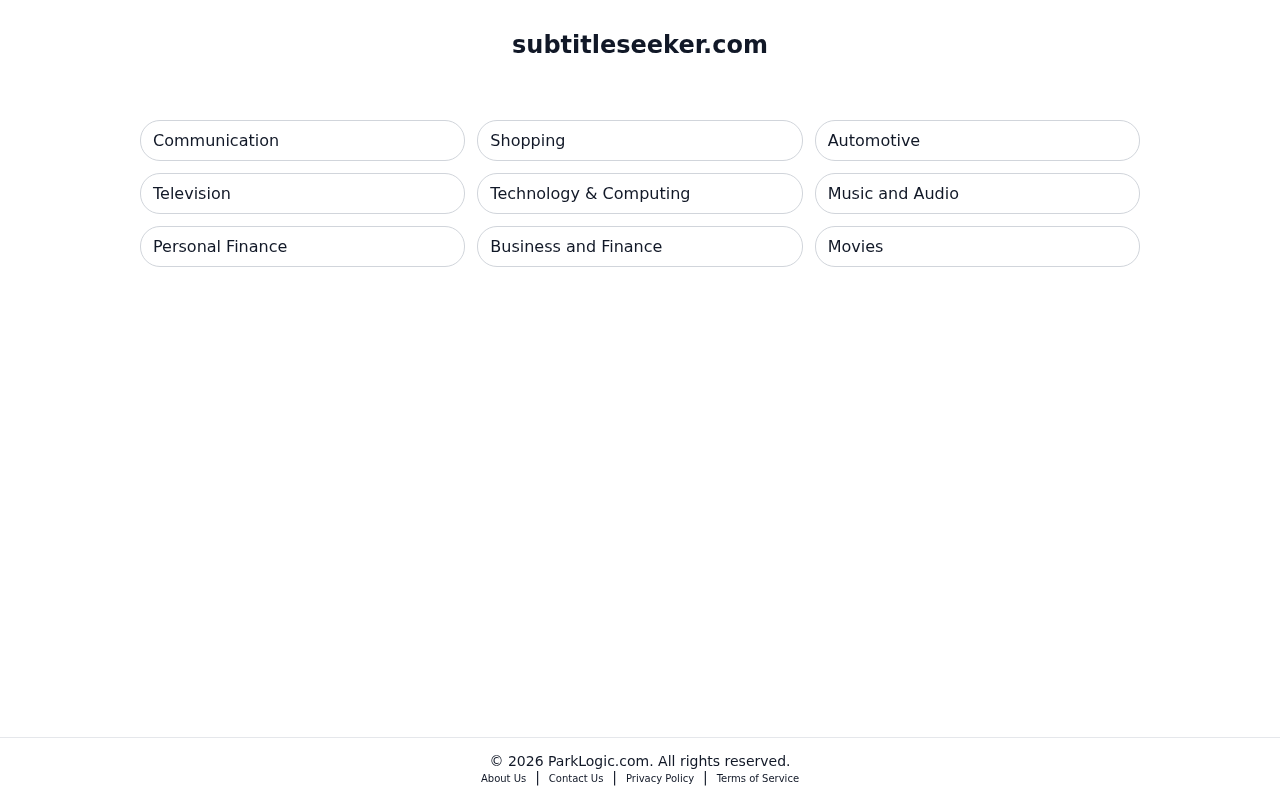 Screenshot of subtitleseeker.com