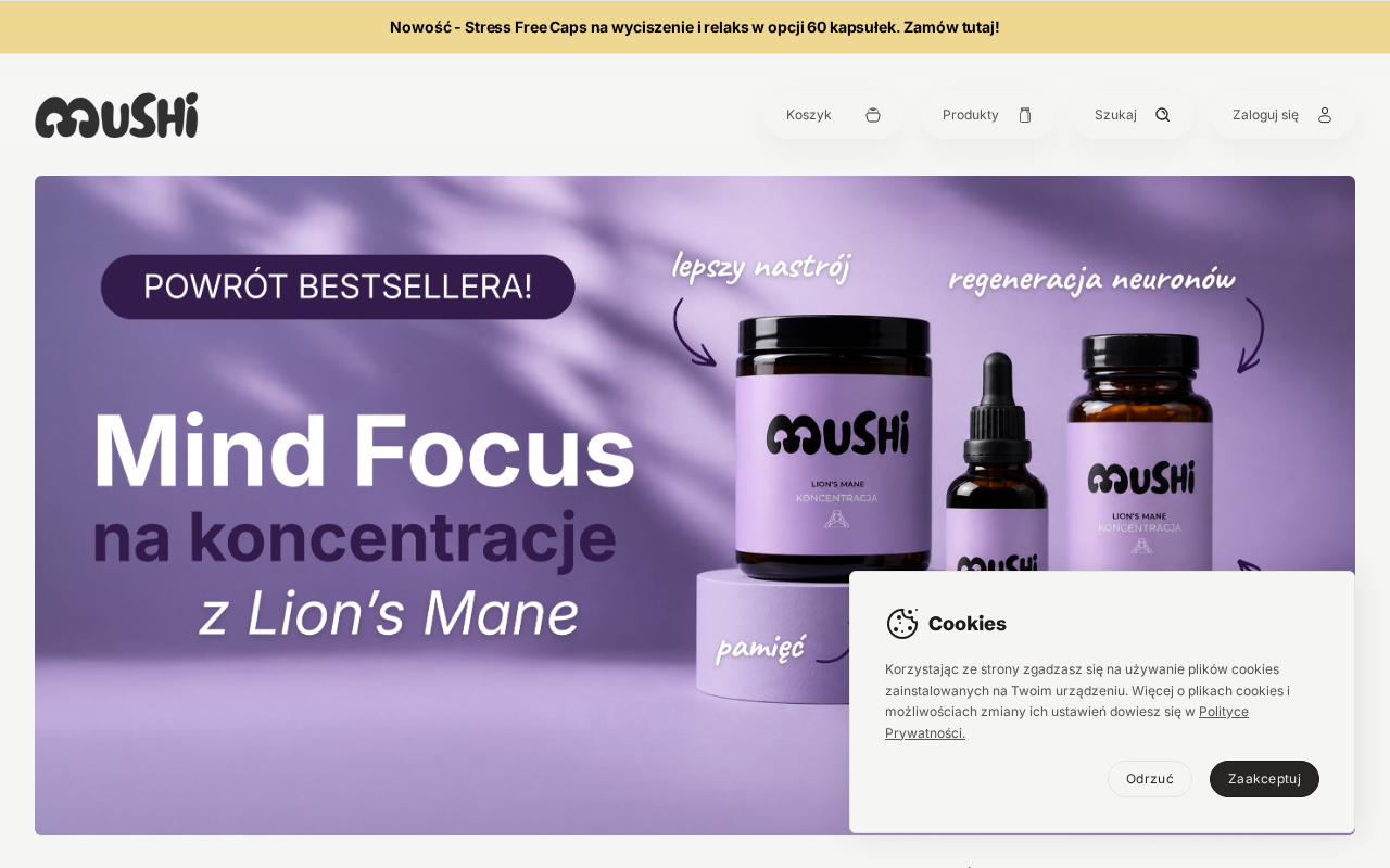 Screenshot of mushi.pl
