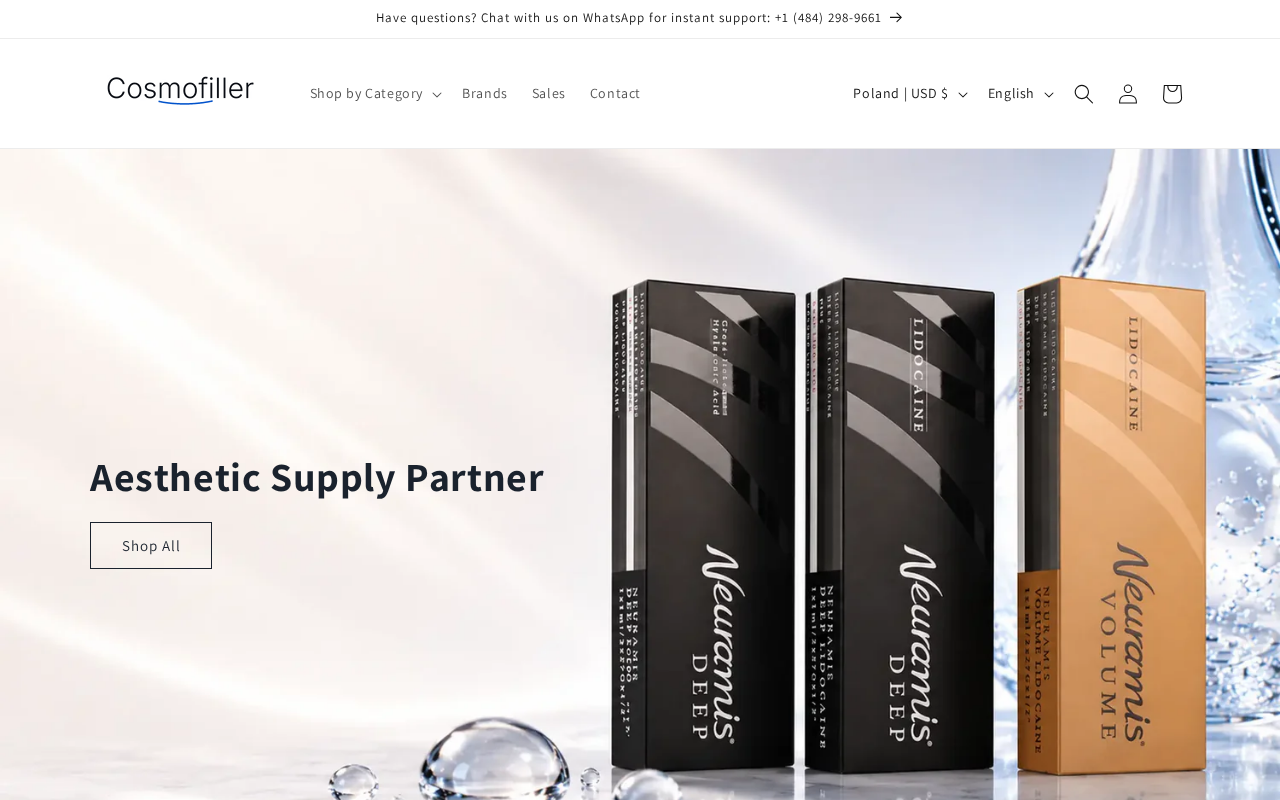 Captured page preview of cosmofiller.com