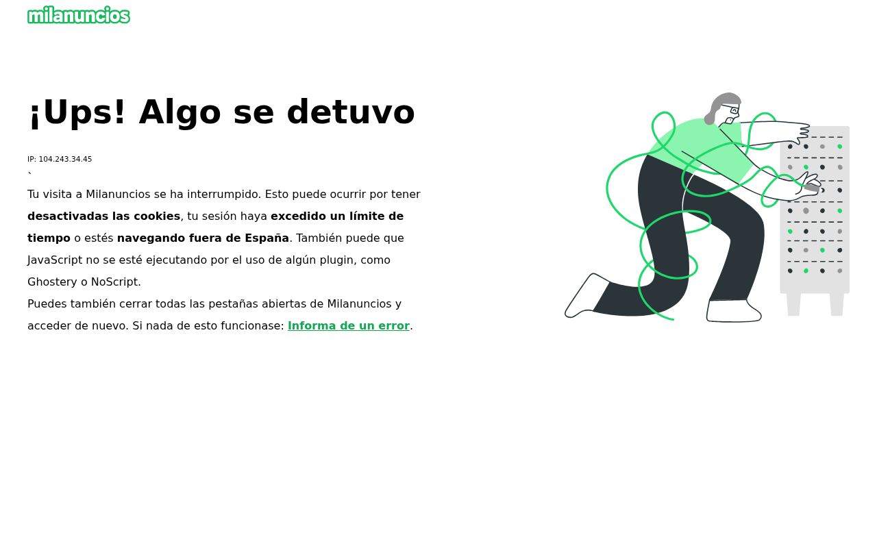 Screenshot of milanuncios.com