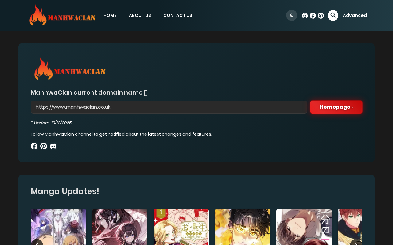 Screenshot of www.manhwaclan.co.uk
