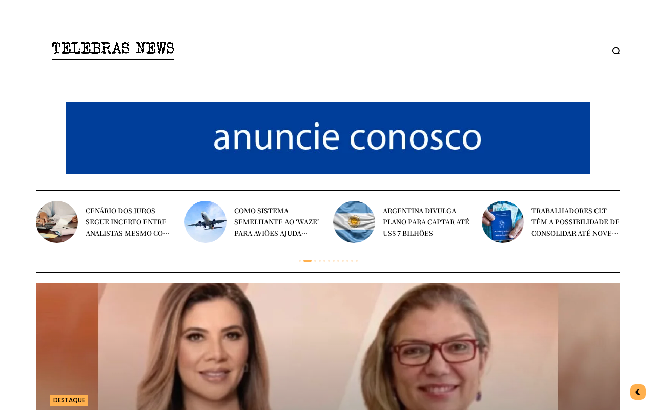 Screenshot of telebrasnews.com