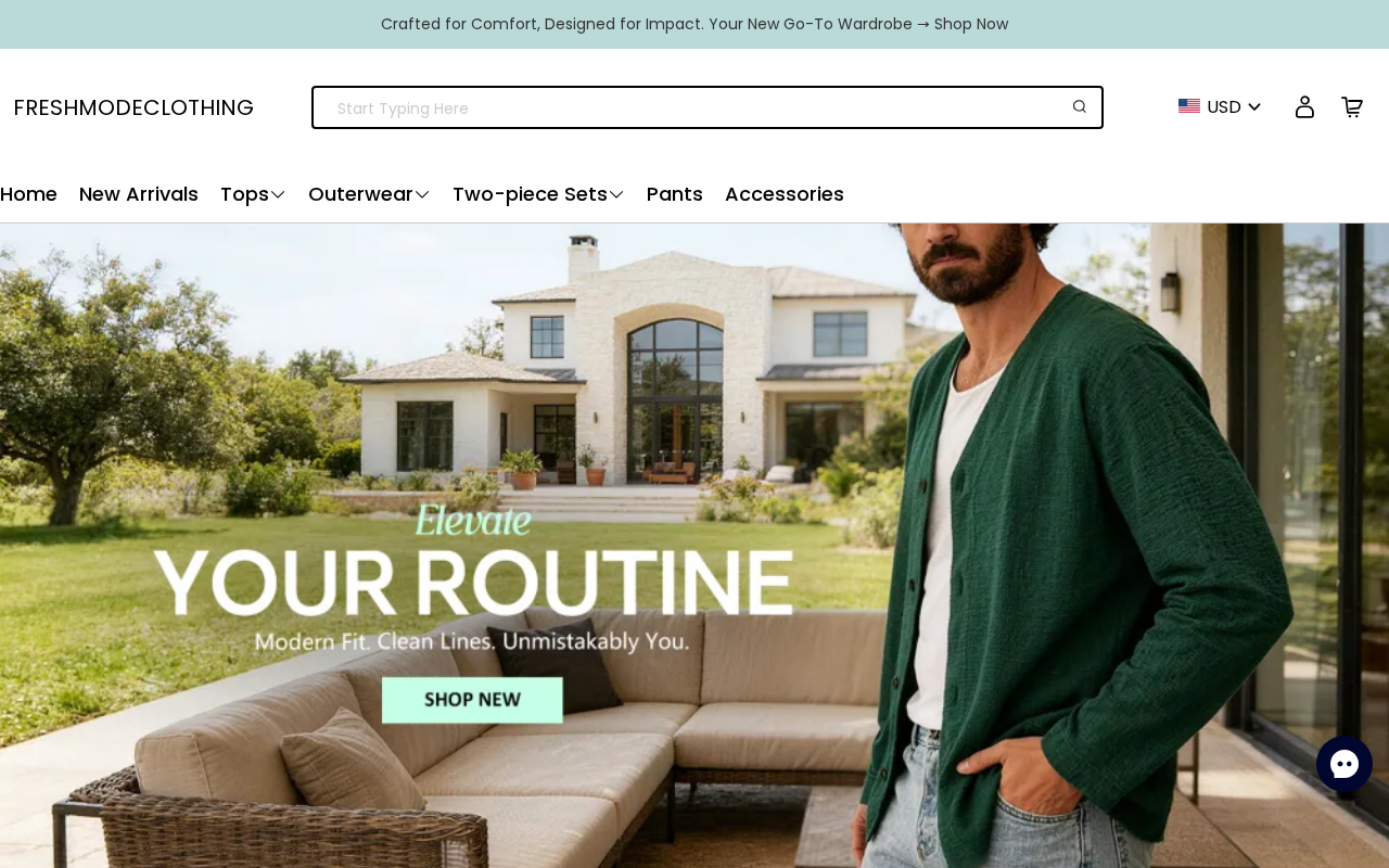 Captured page preview of freshmodeclothing.com