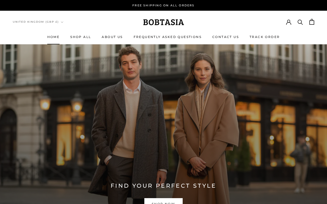 Screenshot of bobtasia.com