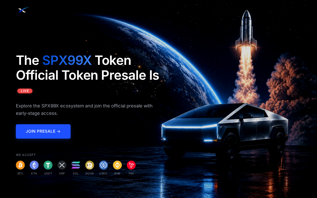 Screenshot of spx99x.org
