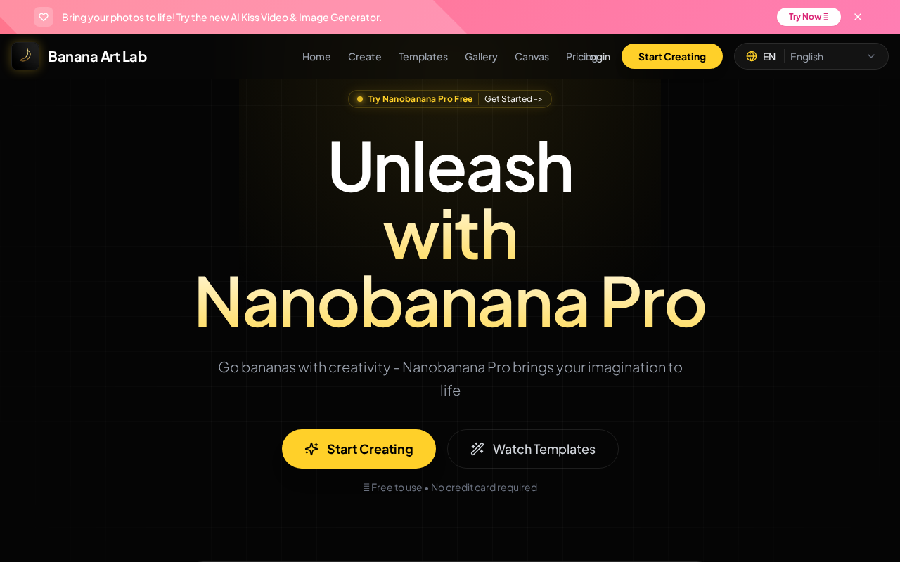 Captured page preview of www.nanobanana.technology