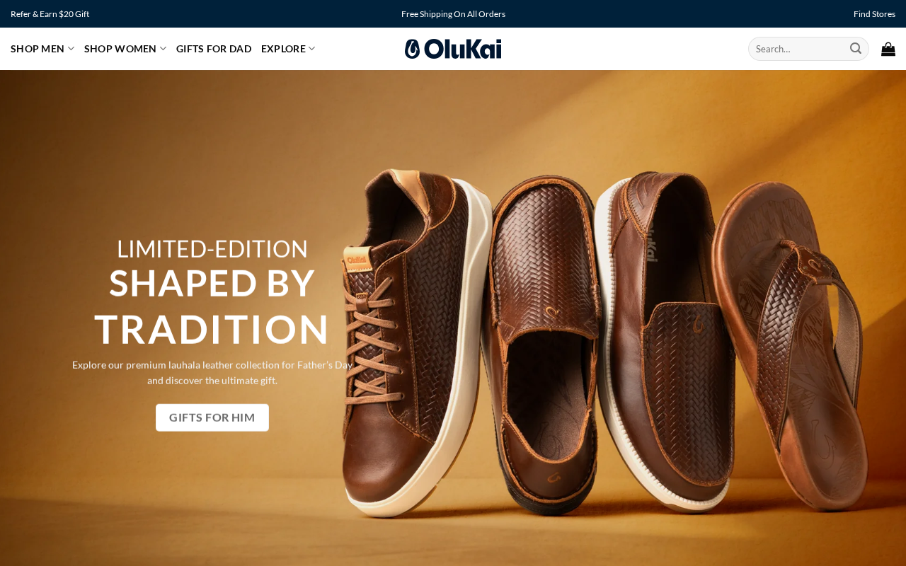 Screenshot of olukais.us.com
