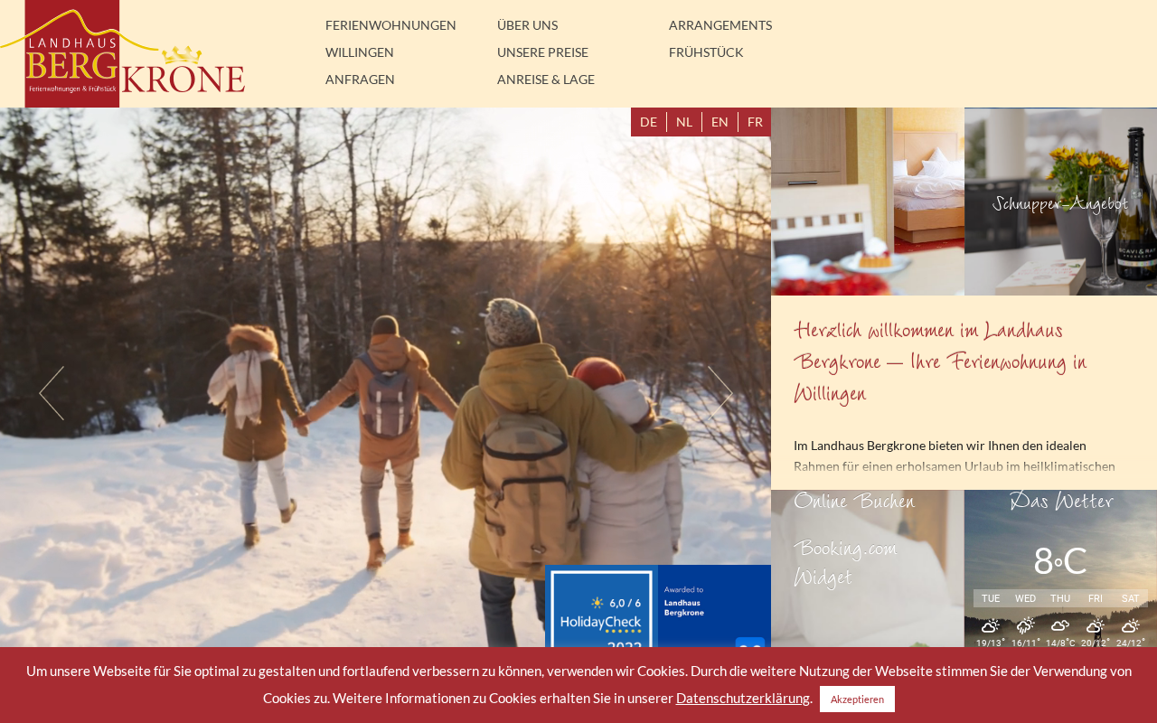 Captured page preview of bergkrone.de