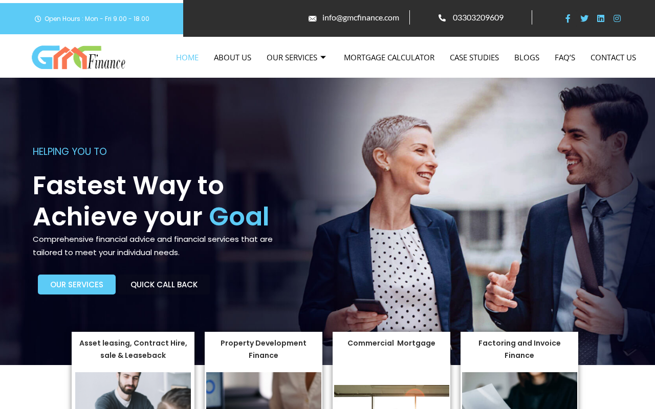 Screenshot of gmcfinance.co.uk