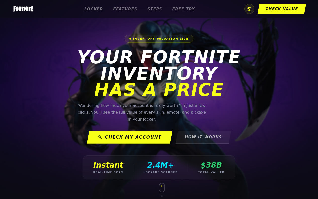 Captured page preview of fninv.pro