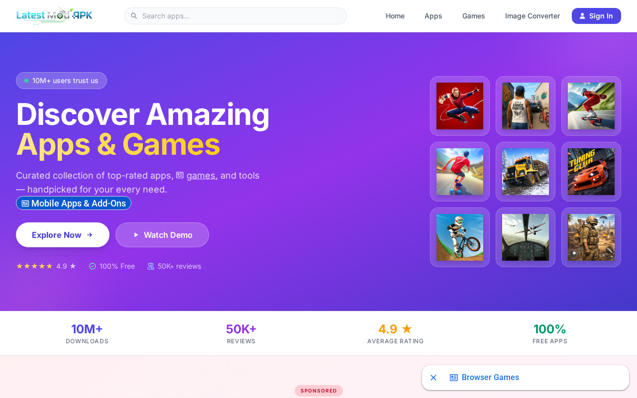 Screenshot of latestmodapk.com