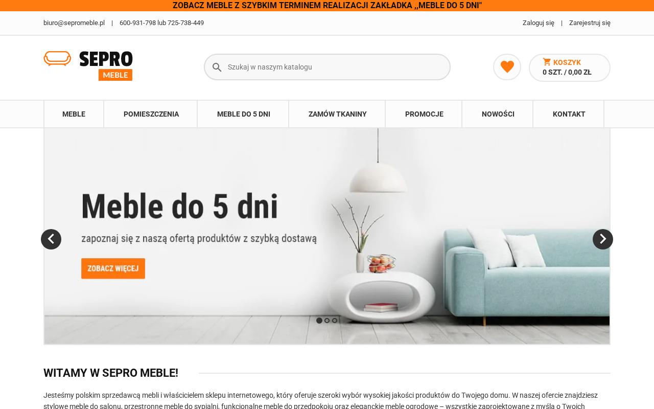 Captured page preview of sepromeble.pl