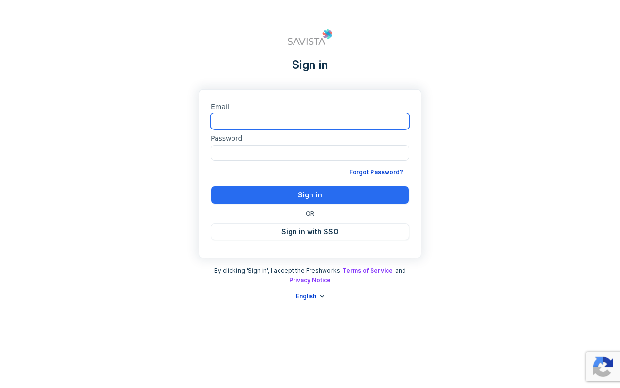 Screenshot of helpdesk.savistarcm.com
