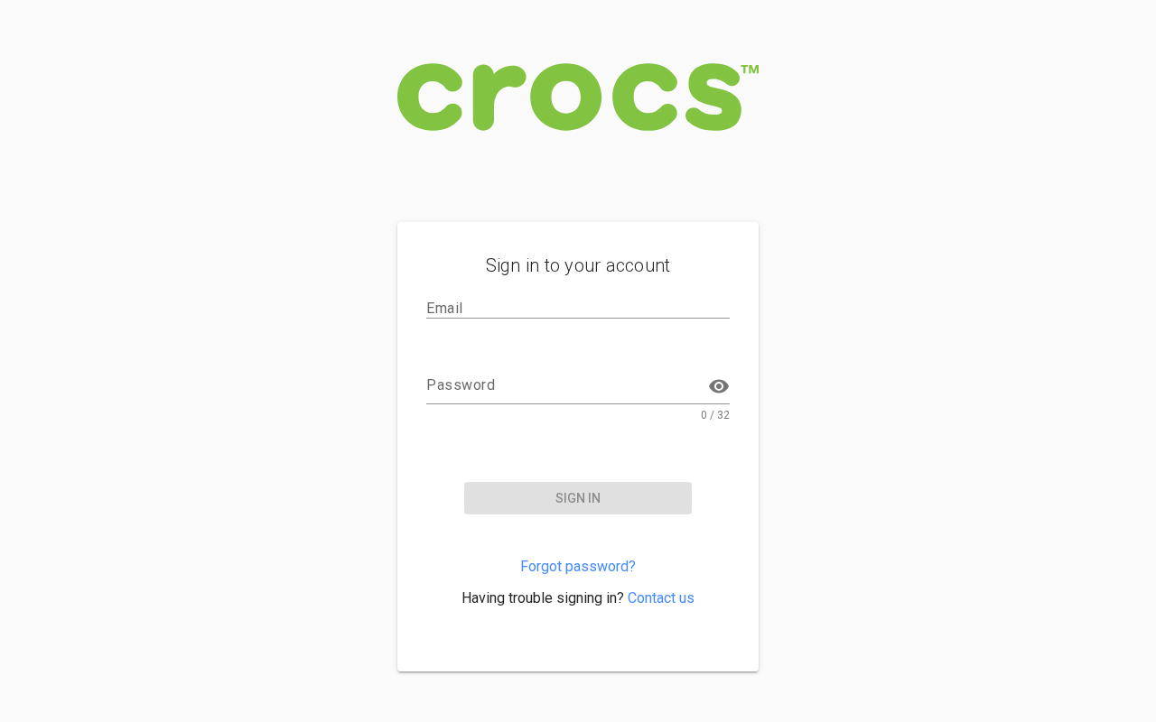 Screenshot of crocsmindwire.com