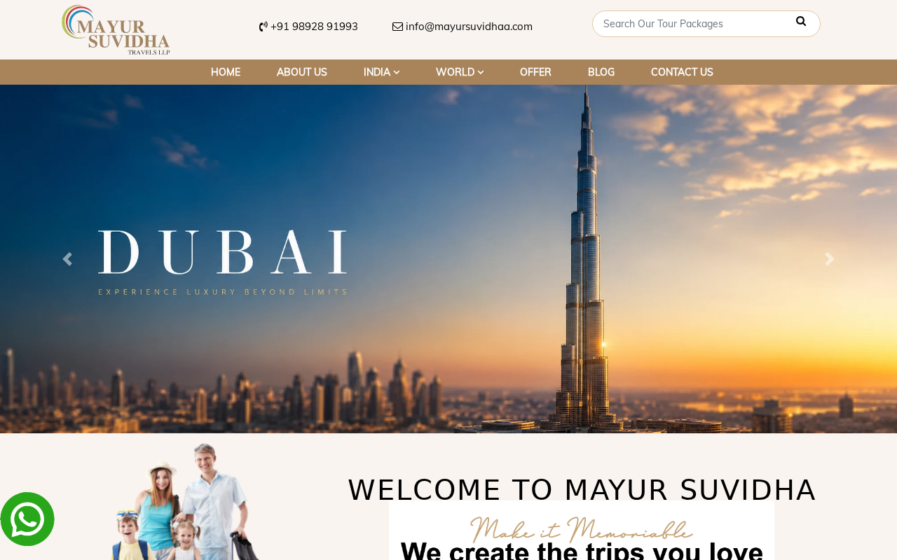 Screenshot of mayursuvidhaa.com