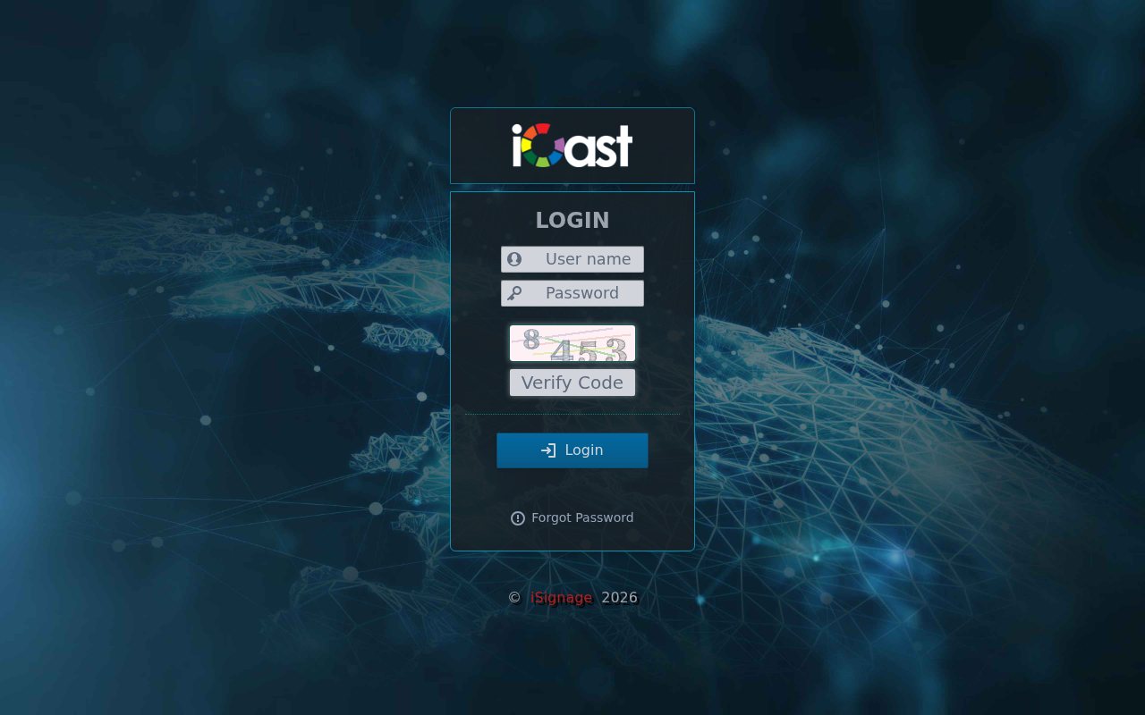 Screenshot of cloud.icast.com.hk