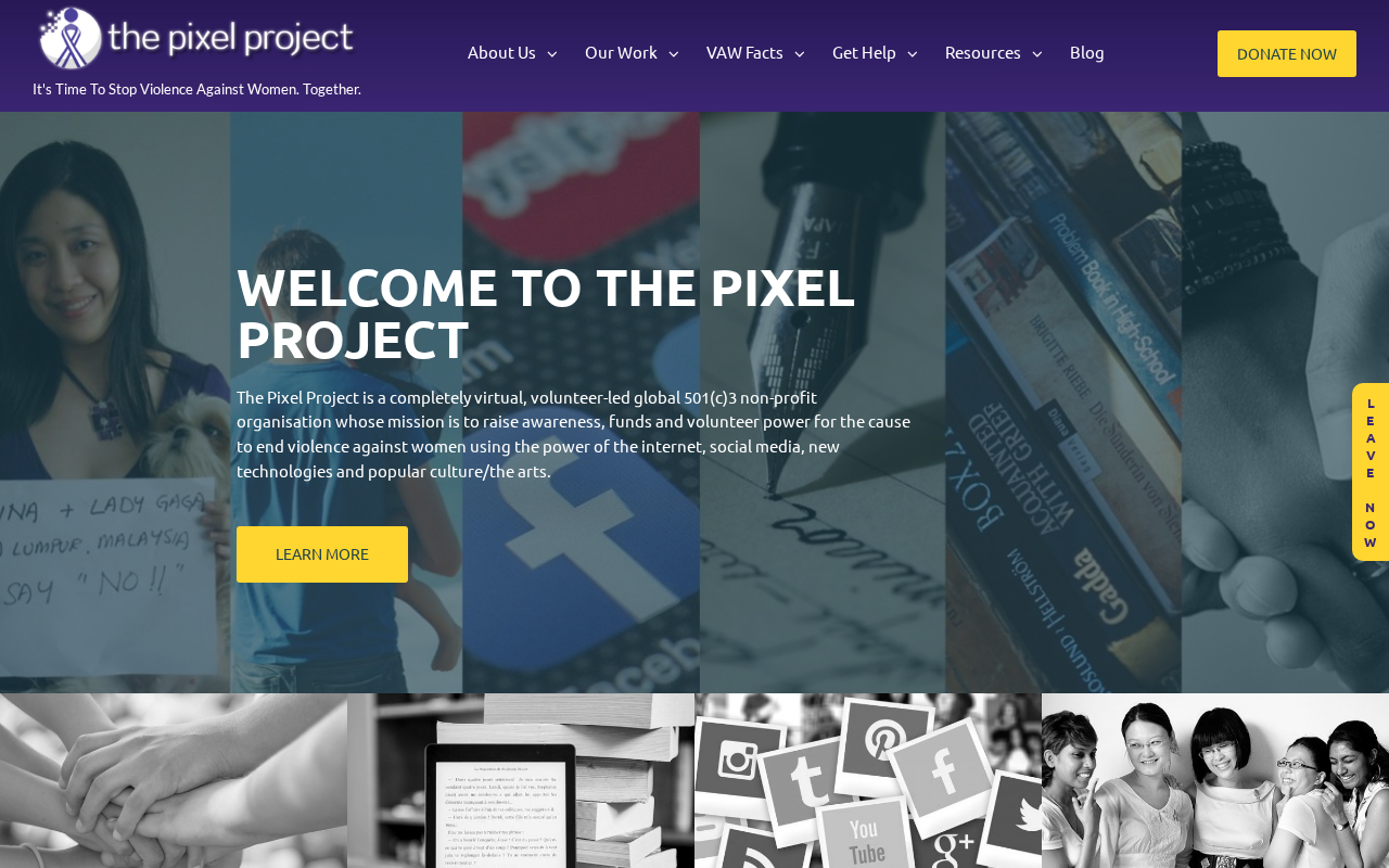 Screenshot of thepixelproject.net