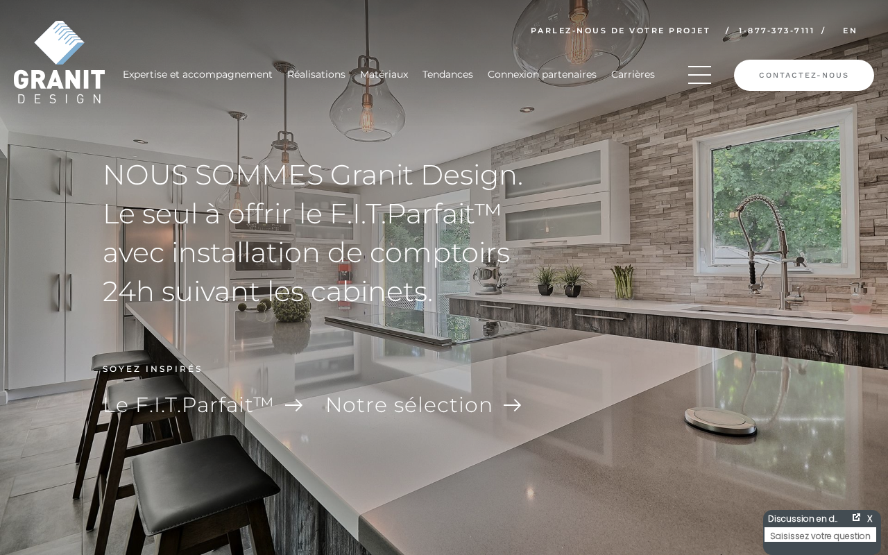 Screenshot of granitdesign.com