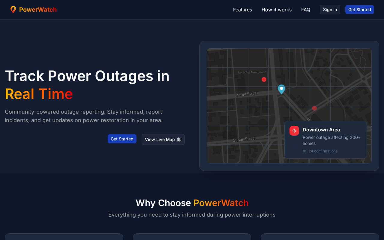 Screenshot of power-watch.netlify.app