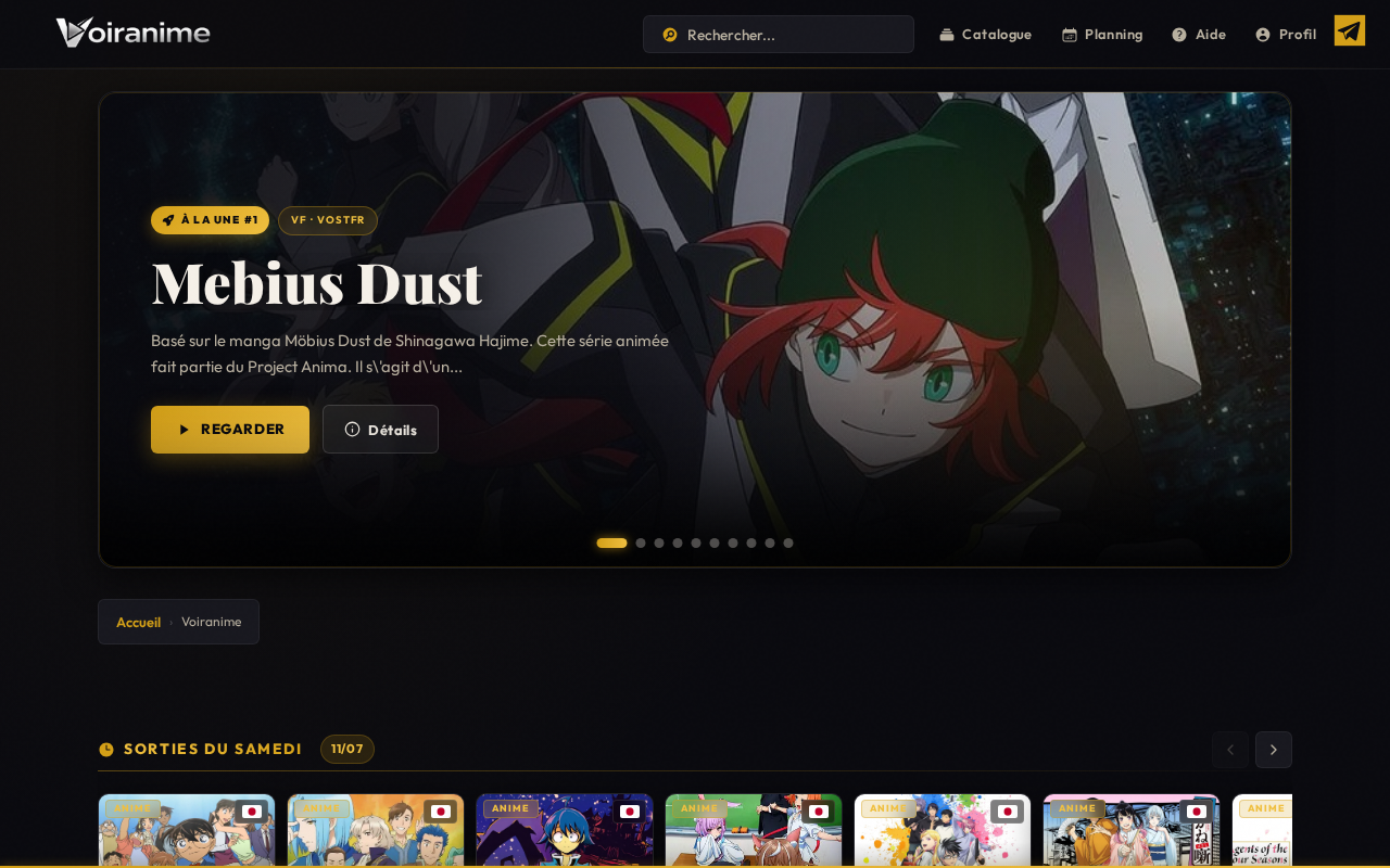 Screenshot of voiranime.rip