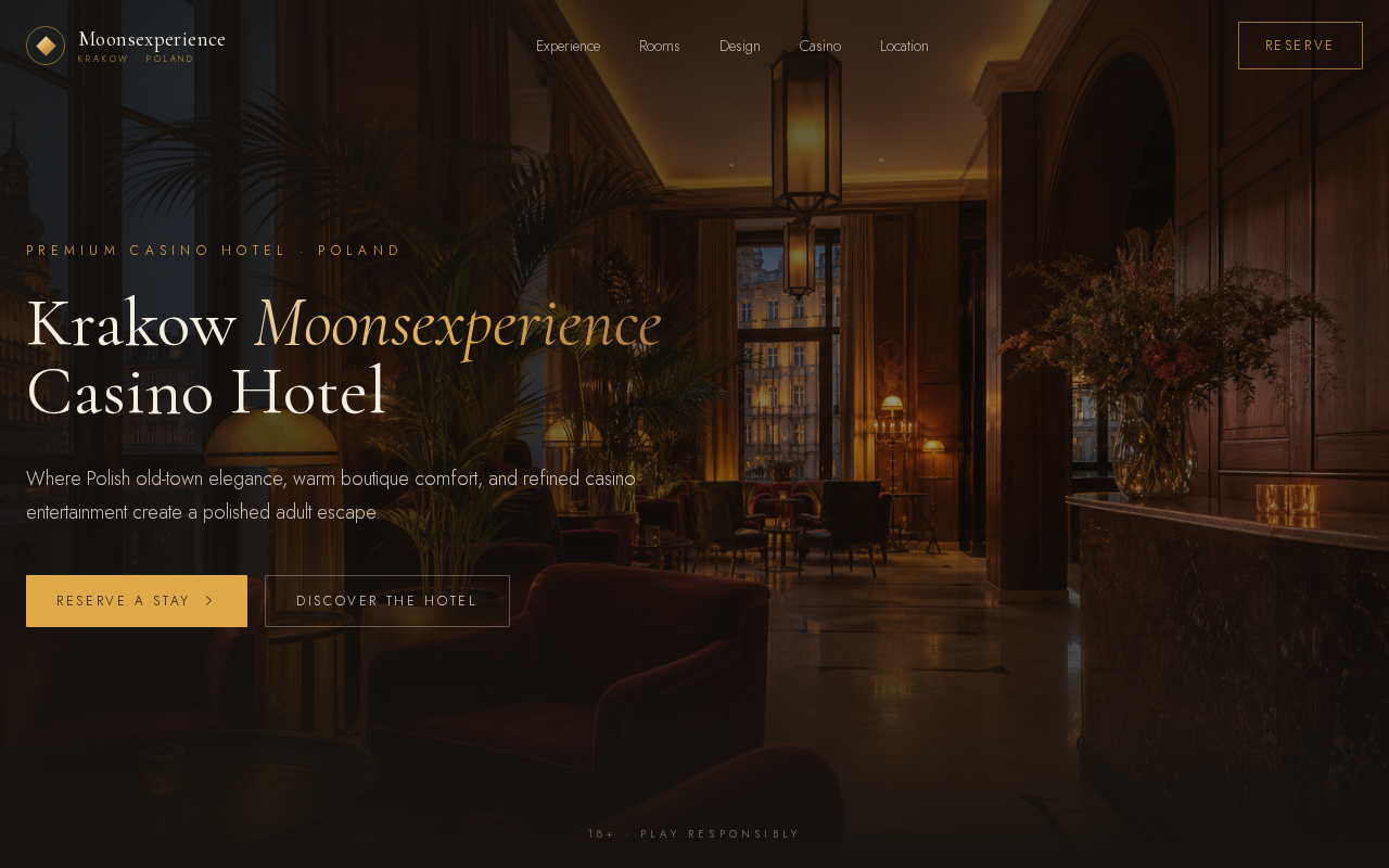 Screenshot of moonsexperience.com