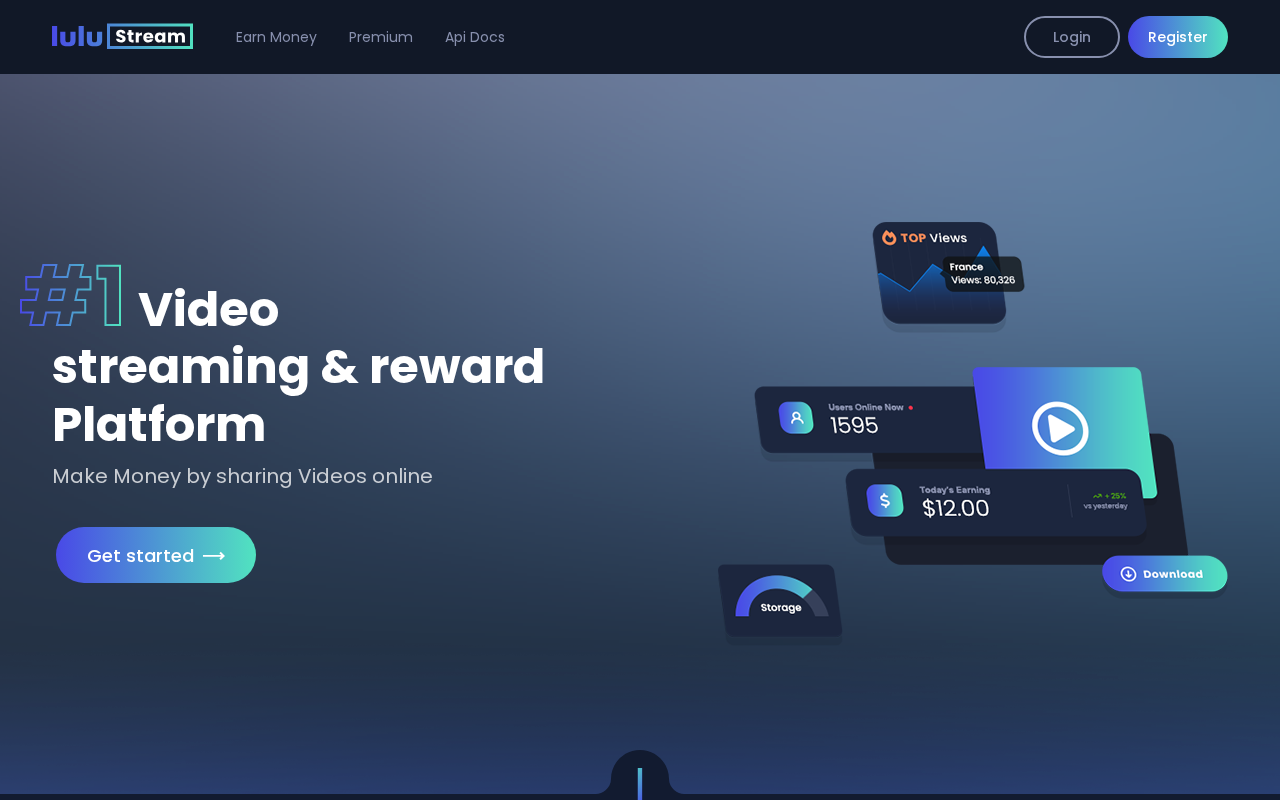 Screenshot of luluvdo.com