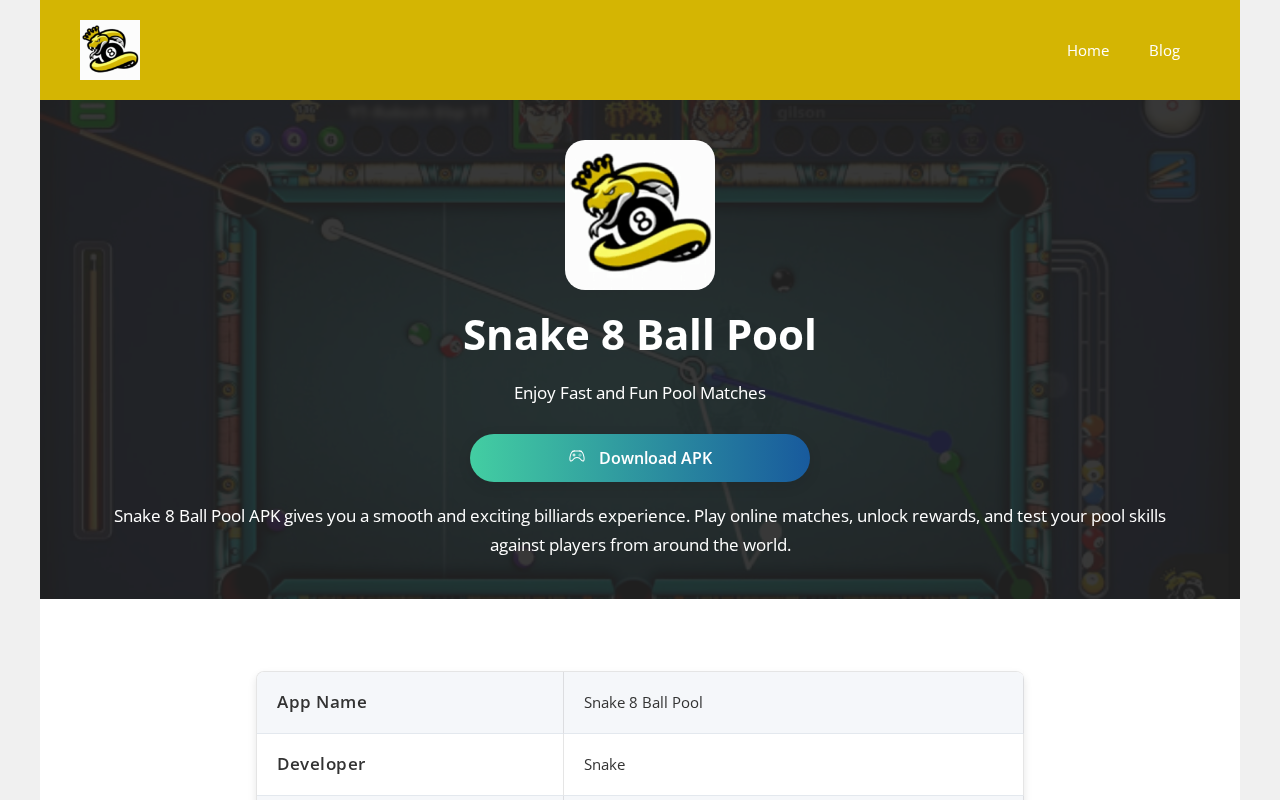 Screenshot of snake8ballpools.org