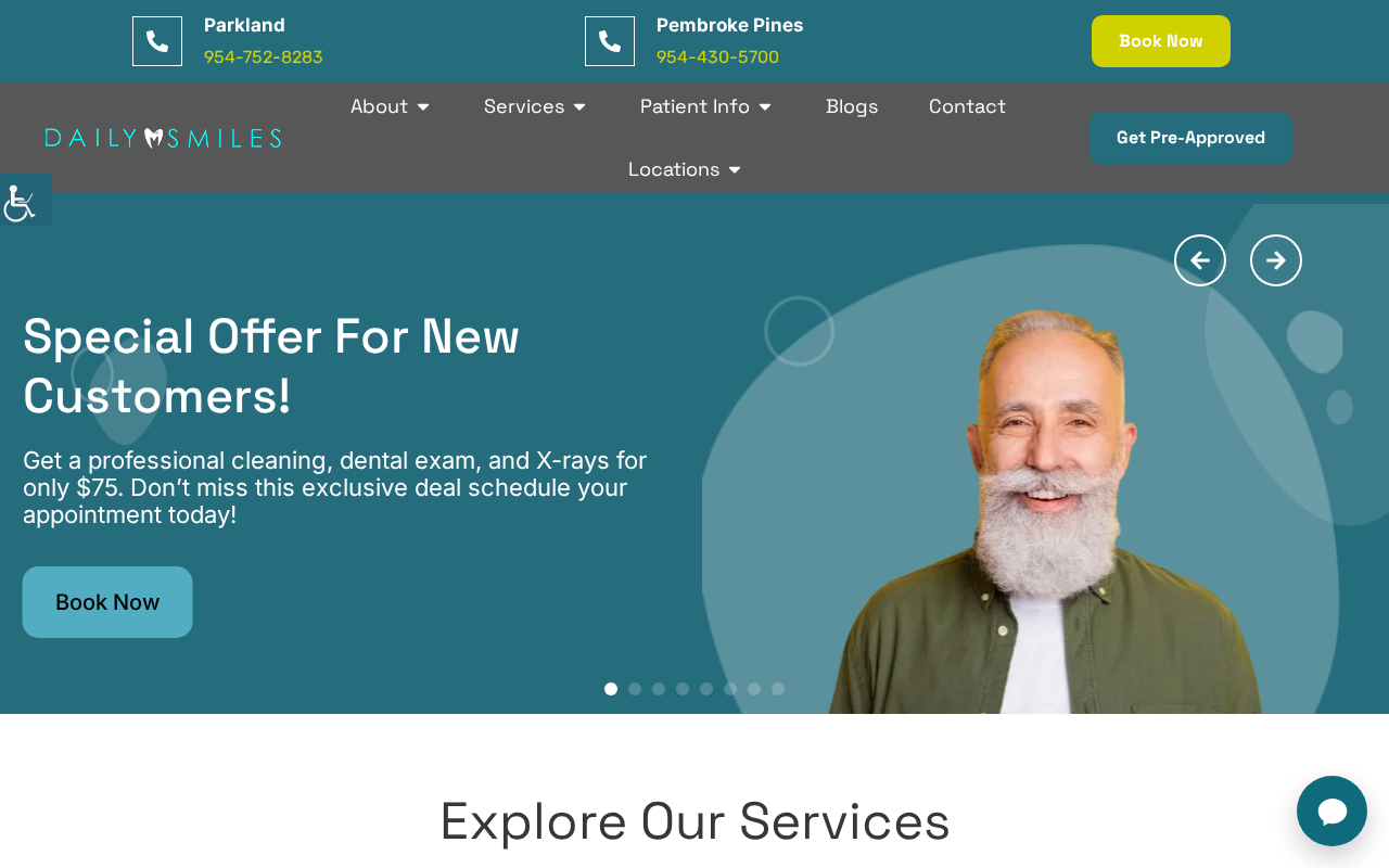 Screenshot of dailysmiles.com