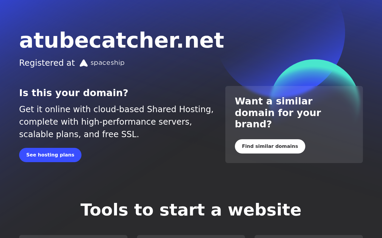 Captured page preview of atubecatcher.net