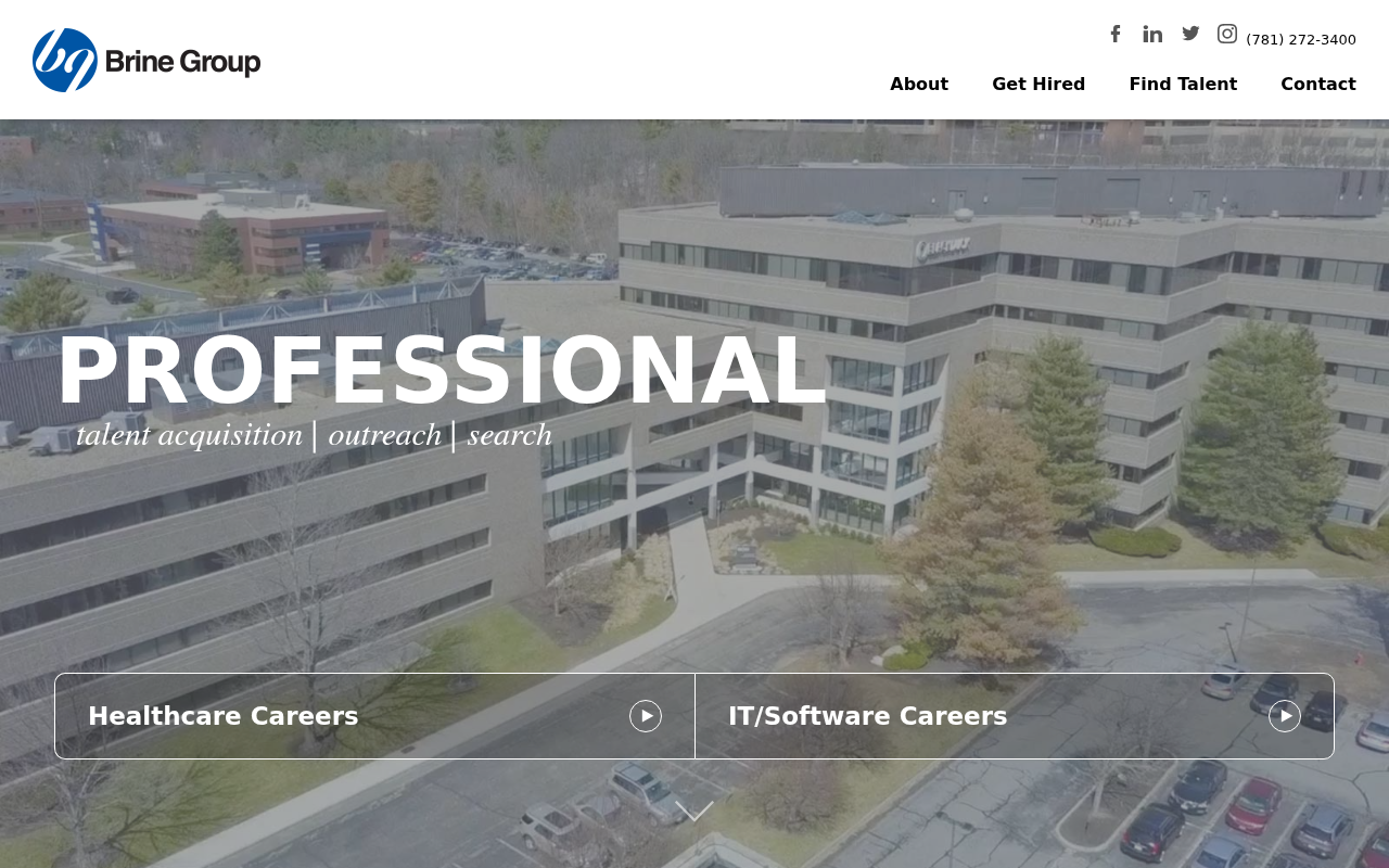 Screenshot of brinegroup.com