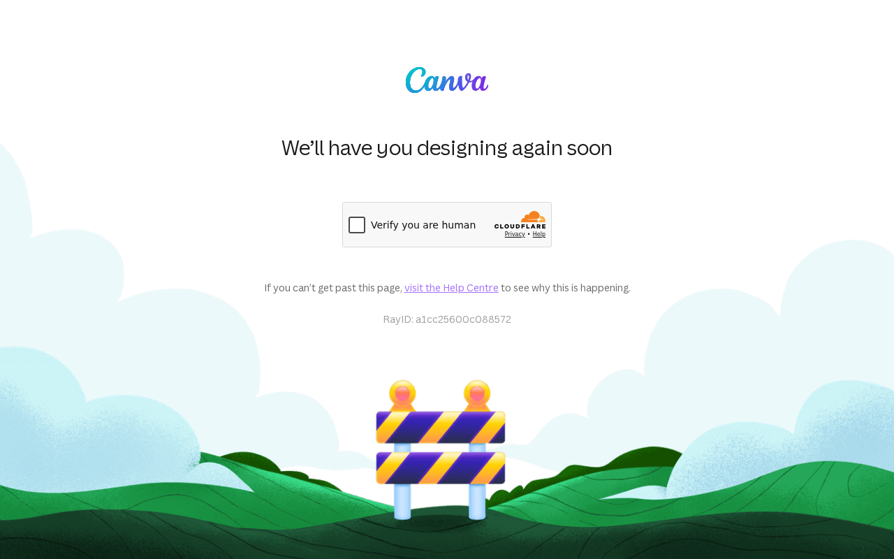 Captured page preview of www.canva.com