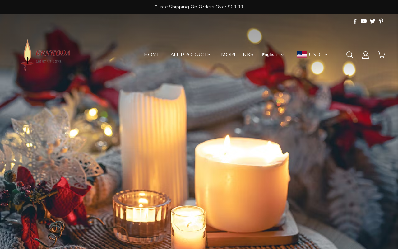 Screenshot of kenkoda.com