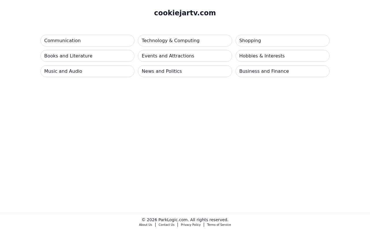 Screenshot of cookiejartv.com