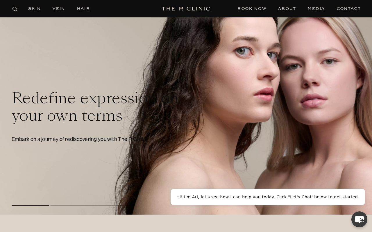 Screenshot of rclinic.com.au