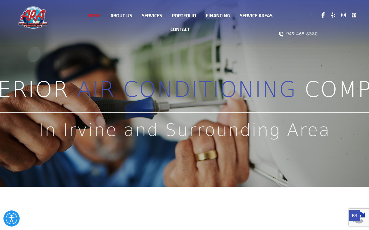 Screenshot of araaircalifornia.com