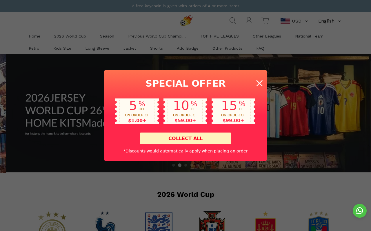 Screenshot of fsjersey.com