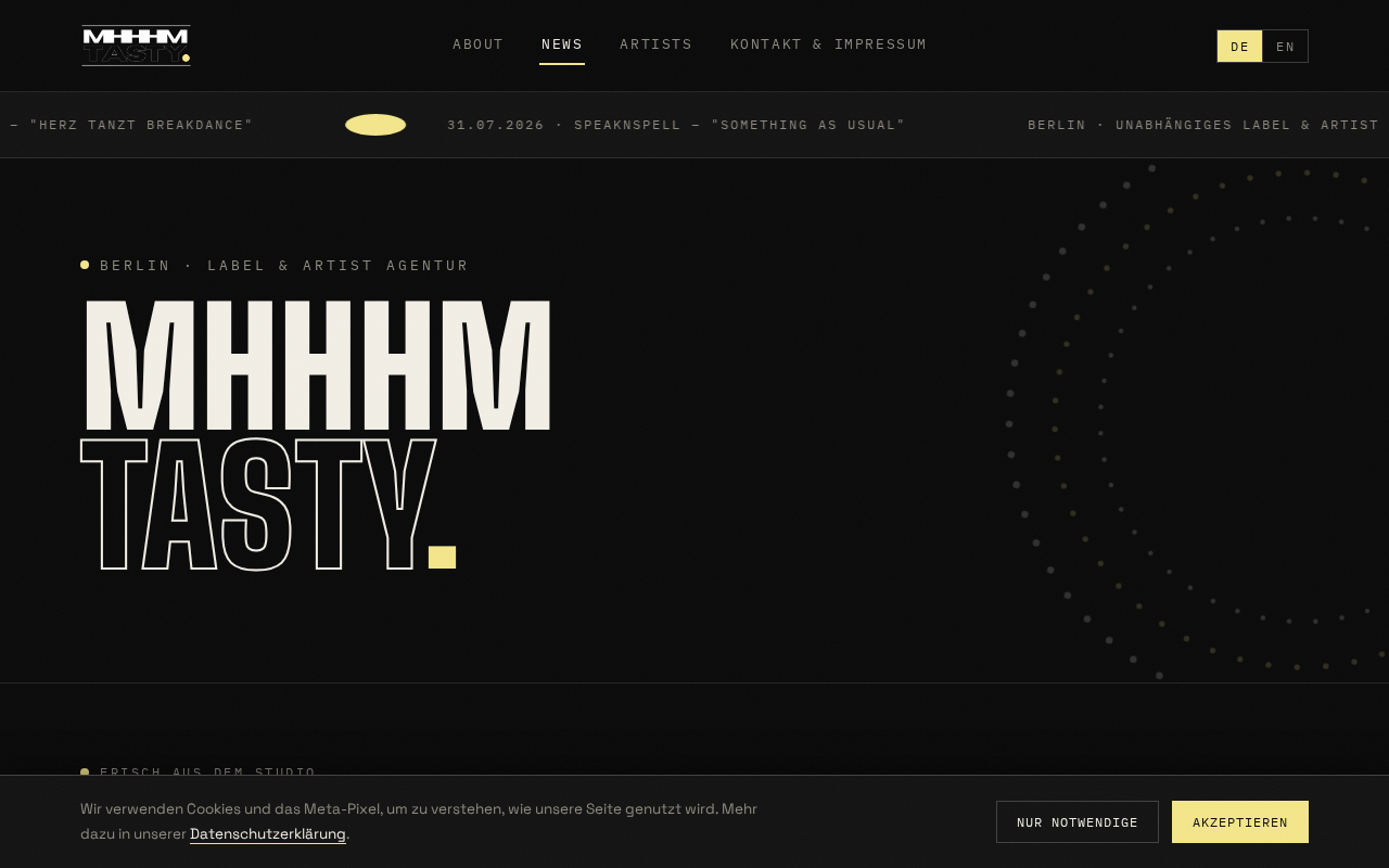 Captured page preview of mhhhmtasty.com