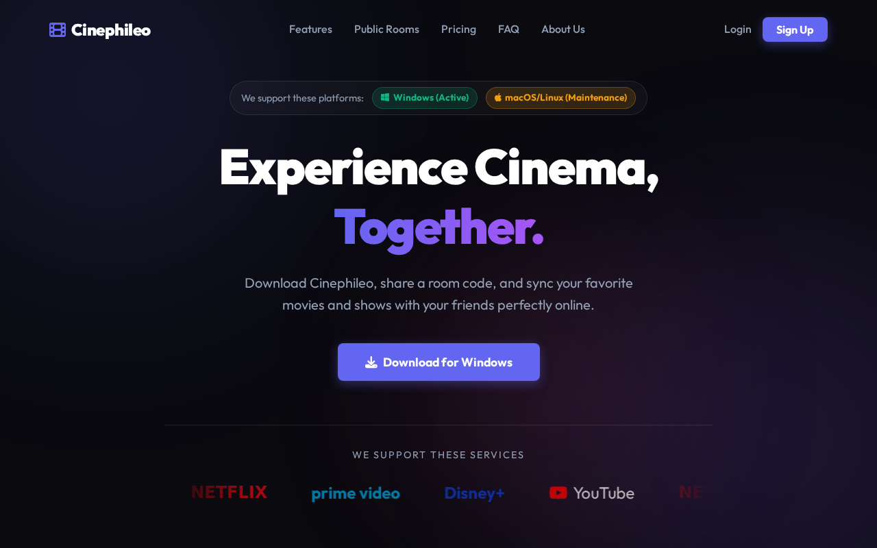 Captured page preview of cinephileo.com