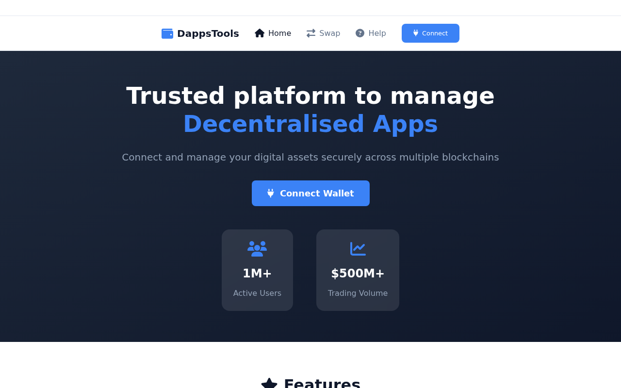 Captured page preview of projectsmainnetdapps.pages.dev
