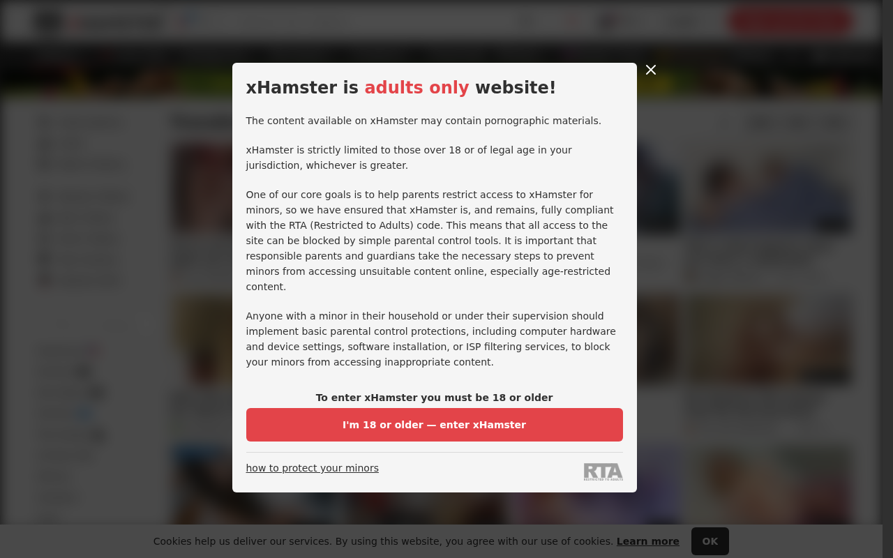Screenshot of xhamster2.com